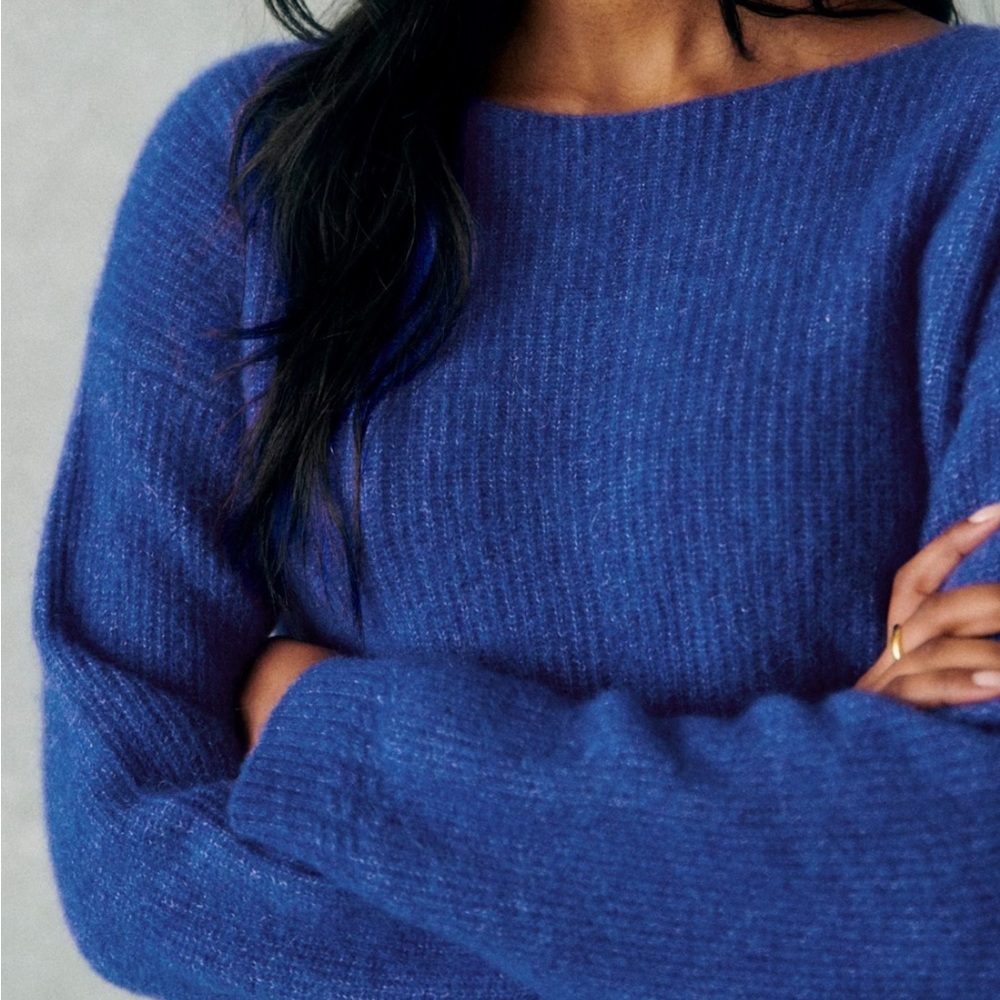 Sezane Brad Jumper Cobalt Blue - Size S
